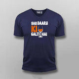 Sab Daaru Ki Galti Hai Funny T-shirt For Men