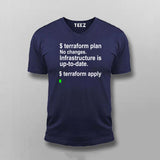 Run Terraform Apply T-Shirt For Men – DevOps Engineer