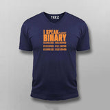 I Speak Fluent Binary T-shirt For Men