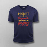 Prompt Engineer T-Shirt for Men – AI Wizard Mode Activated