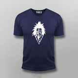 Kenpachi Line Art Anime T-shirt For Men