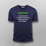 Programmer Definition T-Shirt For Men – Funny Coder