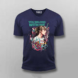 You Belong With Me T-Shirt For Men – Bold Fan Art for Pop Hearts