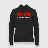 Nepal Is Calling i Must Go T-Shirt For Women