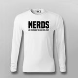 Nerds Are The Reason Men's Tee - Stylish Geek Wear by Teez