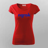 Ngrok Developer T-shirt For Women