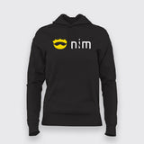 Nim Programming Language Crown Hoodies For Women