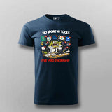 No More AI Tools T-shirt For Men – Funny Tech Tee