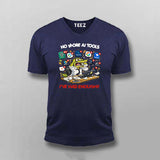 No More AI Tools T-shirt For Men – Funny Tech Tee