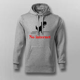 No Internet Dino Men's Tee - Fun and Stylish Wear by Teez