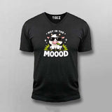 Not In The Mood Men V Neck T-shirt