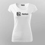 Notion Productivity Workspace T-shirt For Women