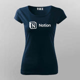 Notion Productivity Workspace T-shirt For Women