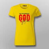 No Worrier, God Got Me - Comforting Women's Shirt