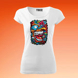 Oeni-Modern-Graffiti-Wall-Art-t-shirt-for-women-white