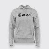 Open AI Women's Hoodie - Future of Tech Fashion