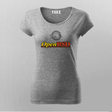 OpenBSD Women's Tee - Secure and Stylish