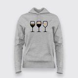 Optimist Pessimist Me Hoodies For Women