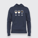 Optimist Pessimist Me Hoodies For Women