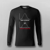 Paranormal Distribution - Funny Halloween Science T-shirt For Men