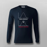 Paranormal Distribution - Funny Halloween Science T-shirt For Men