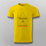 Paranormal Distribution - Funny Halloween Science T-shirt For Men