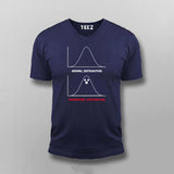Paranormal Distribution - Funny Halloween Science T-shirt For Men