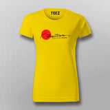 Periyar Signature Tamil T-Shirt For Women