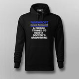 Pharmacist Definition Cotton Hoodie