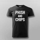 Phish and Chips T-shirt For Men