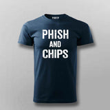 Phish and Chips T-shirt For Men