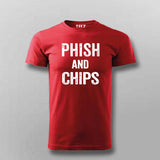 Phish and Chips T-shirt For Men