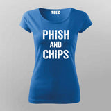 Phish and Chips T-shirt For Women
