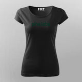 Pine Labs T-Shirt For Women