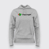 Playwright Women's Hoodie - Creative and Stylish Wear by Teez