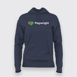 Playwright Women's Hoodie - Creative and Stylish Wear by Teez
