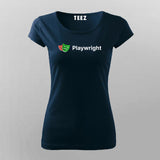 Playwright T-Shirt For Women