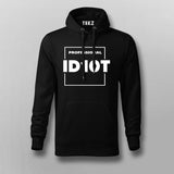 Professional ID10T Funny Programming Hoodies For Men