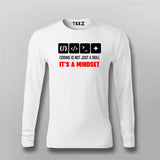 Code Hands, Warm Heart Programming T-shirt Online India