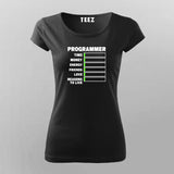 Programmer Stats Essential - Women's Coding Tee