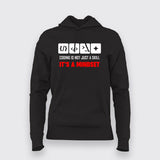 Programmer Hoodies For Women