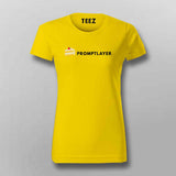 PromptLayer T-shirt For Women – AI Developer