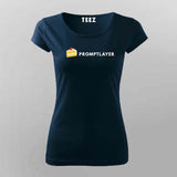 PromptLayer T-shirt For Women – AI Developer