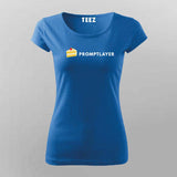 PromptLayer T-shirt For Women – AI Developer