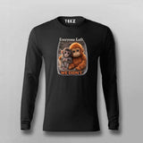 Everyone Left We Didn’t Punch Monkey T-shirt for Men