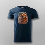 Everyone Left We Didn’t Punch Monkey T-shirt for Men