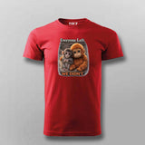 Everyone Left We Didn’t Punch Monkey T-shirt for Men
