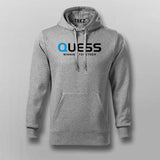 QUESS Spirit: Quality Cotton Hoodie for Men by Teez