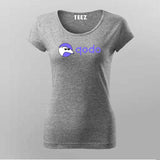AI Code Assistant Minimal T-shirt For Women