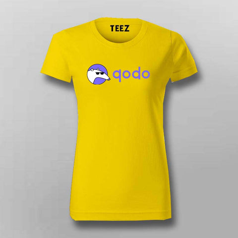 Qodo Women Round Neck T-shirt